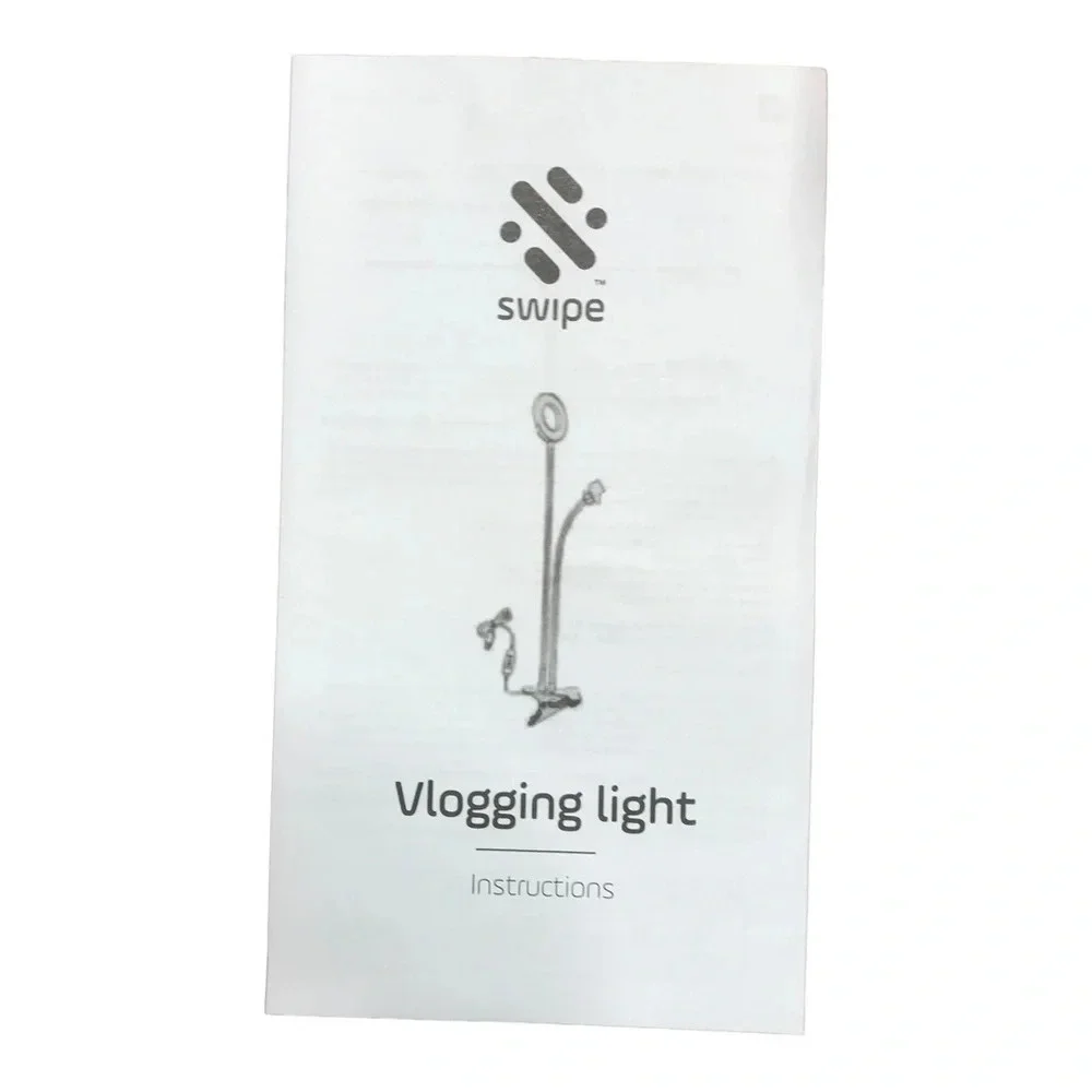 Swipe Smartphone Holder with LED Vlogging Light - Picture 9 of 14